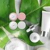 image:imageBeaupretty 12 Pieces Travel Containers Sets PP Cream Jars Small Plastic Refillable Box Cosmetic Empty Jar Portable Makeup Container with Lids 3g12pcs 3g