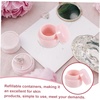 image:imageBeaupretty 12 Pieces Travel Containers Sets PP Cream Jars Small Plastic Refillable Box Cosmetic Empty Jar Portable Makeup Container with Lids 3g12pcs 5g