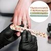 image:imageBeaupretty 12PCS Christmas Xmas Nail File Christmas Emery Boards Manicure Grit Tools for Nail Art DIY and Salon