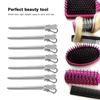 image:imageBeaupretty 12Pcs Durable Stainless Steel Duckbill Hair Clips for Women Professional Sectioning Styling Pins with Tight Grip for Hair Cutting Coloring and Salon or Home Use