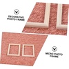image:imageBeaupretty 12pcs Mini Wooden Photo Frame Models for Dollhouse Decor Scale Micro Landscape Props with Fine Craftsmanship Natural Wood Color Miniature Picture Frames for DIY Scenes