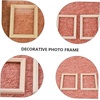 image:imageBeaupretty 12pcs Mini Wooden Photo Frame Models for Dollhouse Decor Scale Micro Landscape Props with Fine Craftsmanship Natural Wood Color Miniature Picture Frames for DIY Scenes