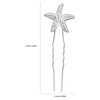 image:imageBeaupretty 12pcs Starfish Star fish Hair Clip Mermaid Hair Accessories Rhinestone Hairpin Star Headwear Hair Accessories