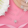 image:imageBeaupretty 12pcs Starfish Star fish Hair Clip Mermaid Hair Accessories Rhinestone Hairpin Star Headwear Hair Accessories
