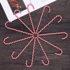 image:imageBeaupretty 18PCS Mini Christmas Tree Candy Cane Candy Cane Decoration Candy Cane Ornaments Christmas Tree Decoration for Xmas Holiday PartyRed