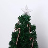 image:imageBeaupretty 18PCS Mini Christmas Tree Candy Cane Candy Cane Decoration Candy Cane Ornaments Christmas Tree Decoration for Xmas Holiday PartyRed