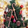 image:imageBeaupretty 18pcs Candy Canes Christmas Tree Decorations Lawn Stakes Pathway Ornaments for Xmas Party 15 Cm Red White