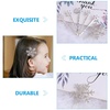 image:imageBeaupretty 18pcs Snowflake Hair Clips Christmas Crystal Hair Pins Snowflake Bobby Pins Rhinestones Hair Clips for Women Girls Silver
