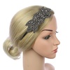 image:imageBeaupretty 1920 Headband Vintage Beads Party Hair Accessory Lightweight Wedding Bride Headdress Performance Hairband Retro Flapper DesignBlack 1