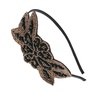 image:imageBeaupretty 1920 Headband Vintage Beads Party Hair Accessory Lightweight Wedding Bride Headdress Performance Hairband Retro Flapper DesignBlack