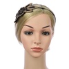 image:imageBeaupretty 1920 Headband Vintage Beads Party Hair Accessory Lightweight Wedding Bride Headdress Performance Hairband Retro Flapper DesignBlack