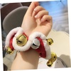 image:imageBeaupretty 1pc Christmas Hair Tie Xmas Scrunchies with Bell Holiday Hair Ties Christmas Hair Band Hair Accessories for Girls Stretch Headbands for Women Hair Accessories Ponytail Holders