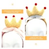 image:imageBeaupretty 2 Pack Headbands Spa Facial Headbands Makeup Crown Elastic Terry Cloth Head Wrap for Women Girls Washing Face Makeup Shower Yoga Sports