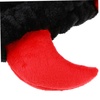 image:imageBeaupretty 2 Pack Spa Headband for Women Devil Horns Facial Headband for Face Wash amp Makeup Soft Hair Band Black Red