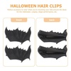 image:imageBeaupretty 2 Pairs Devil Wings Hair Clips Metal Bat Wings Hair Barrettes Vintage Gothic Hairpins Halloween Hair Clips Costume Cosplay Headwear for Women Girls