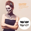 image:imageBeaupretty 2 Pairs Devil Wings Hair Clips Metal Bat Wings Hair Barrettes Vintage Gothic Hairpins Halloween Hair Clips Costume Cosplay Headwear for Women Girls