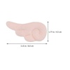 image:imageBeaupretty 2 Pairs of Angel Wings Hair Clips Cartoon Hair Clips Cute Plush Hairpins Leather Hair Barrettes Hair Accessories for Women Girls White and Pink