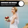 image:imageBeaupretty 2 Pieces Multi Layers Metal Headband Simple Thin Non Slip Metal Wire Headpiece Four Layer Headband Wedding Crown Bride Tiara Halloween Hair Accessories for Women GoldSilver