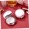 image:imageBeaupretty 2 Pieces Plastic Lips Balm Jars Empty Lip Mask Holder Box with Silicone Lip Brush Mirror Refillable Lipstick Pot for Home Travel