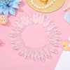 image:imageBeaupretty 20Pcs Transparent Mini Alligator Hair Clips for Duckbill Barrettes Firm Hold Snap Hairpins for Kids Girls Boys School Parties Everyday Wear