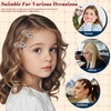 image:imageBeaupretty 20Pcs Transparent Mini Alligator Hair Clips for Duckbill Barrettes Firm Hold Snap Hairpins for Kids Girls Boys School Parties Everyday Wear