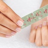 image:imageBeaupretty 24pcs Christmas Nail Files EVA Nail Shiners Double Sided Emery Board Nail Sanding File Nail Shine Buffer Polisher Nail Art Manicure Tools