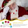 image:imageBeaupretty 24pcs Santa Claus Beard Clip Hair Baubles Decorations Santa Claus Beard Ornaments Christmas Decorated Beards Christmas Tree Ornaments Beard Bell Clip Utensils Tassel