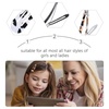 image:imageBeaupretty 24pcs Snap Hair Clips Leopard Animal Print No Slip Metal Geometric Snap Barrettes BB Hairpins Side Clip Hair Accessories for Women Girls Hair Styling