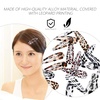 image:imageBeaupretty 24pcs Snap Hair Clips Leopard Animal Print No Slip Metal Geometric Snap Barrettes BB Hairpins Side Clip Hair Accessories for Women Girls Hair Styling