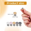 image:imageBeaupretty 25Pcs AntiExposure Brooch Buttons Elegant Pearl NoSew Button Pins for Womens Shirt Skirt amp Cardigan Secure Cleavage Cover Up Safety Pins for Daily Wear