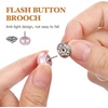 image:imageBeaupretty 25Pcs AntiExposure Brooch Buttons Elegant Pearl NoSew Button Pins for Womens Shirt Skirt amp Cardigan Secure Cleavage Cover Up Safety Pins for Daily Wear