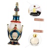 image:imageBeaupretty 25ml Empty Refillable Perfume Bottle Vintage Perfume Bottle Middle Eastern Style Glass Container for Perfumes amp Essential Oils BlueBlue