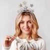 image:imageBeaupretty 2PCS Glitter Star Headband Stars Hair Bands Head Bopper Elastic Hair Hoop for Women Girls Party Hair Decor Accessories