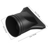 image:imageBeaupretty 2Pack Hair Dryer Nozzle Attachment Professional Concentrator Tips for Curly amp Wavy Hair Lightweight Blow Dryer Replacement Nozzle for Salon Styling
