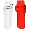 image:imageBeaupretty 2Pack Waterproof Lighter Case Clear Protective Sleeve Compact amp Portable Plastic Lighter Holder for Outdoor Camping Survival