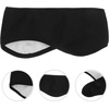 image:imageBeaupretty 2in1 Ear Covers for Sleeping Ear Warmers Muffs Headband Winter Ear Muffs for Running Cycling Ski SleepBlack