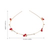 image:imageBeaupretty 2pcs Cherry Strawberry Headbands Hair Hoops Fruit Headbands Hair Accessories Girls Women