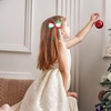 image:imageBeaupretty 2pcs Christmas Hair Clips Christmas Hair Bows Xmas Clips Decorations Party Decors Holiday Bow Clips Headwear for Women Girls