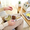 image:imageBeaupretty 2pcs Christmas Tree Serving Tray Platter Dry Fruits Snacks Plates Candy Container for Holiday WhiteWhite