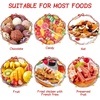 image:imageBeaupretty 2pcs Christmas Tree Serving Tray Platter Dry Fruits Snacks Plates Candy Container for Holiday WhiteWhite