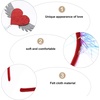 image:imageBeaupretty 2pcs Heart Shaped Headband Red Sequin Love Shaped Head Boppers Glitter Party Hair Accessoires for Holiday Festival Valentines Day Hair Hoops