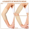 image:imageBeaupretty 3 Pairs Forearm Tattoo Cover Forearm Tattoo Sleeve Upper Arm Sleeve Arm Compression Sleeve for Men Women