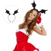image:imageBeaupretty 3 Pieces Bat Wings Headband Halloween Devil Hair Hoop Black Wings Headpiece for Halloween Party Cosplay Costume