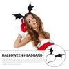 image:imageBeaupretty 3 Pieces Bat Wings Headband Halloween Devil Hair Hoop Black Wings Headpiece for Halloween Party Cosplay Costume