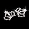 image:imageBeaupretty 30 pcs Accessory Rhinestones Diy Decoration Flatback Back Mini Jewelry Crafts Embellishments Shape Crowns Silver and Cellphone Present Metal Button Tiny MakingSilverx3pcs