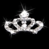 image:imageBeaupretty 30 pcs Accessory Rhinestones Diy Decoration Flatback Back Mini Jewelry Crafts Embellishments Shape Crowns Silver and Cellphone Present Metal Button Tiny MakingSilverx3pcs