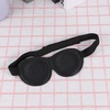 image:imageBeaupretty 3D Funny Sleep Eye Mask Breathable Eye Shade for Sleeping Adjustable Blackout Night Cover for Travel Plane Home amp Nap Unique Glasses Pattern Eyeshade for Men Women