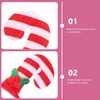 image:imageBeaupretty 3PCS Christmas Candy Cane Headbands Holiday Headpiece Hair Christmas Accessories for Women Girls