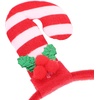 image:imageBeaupretty 3PCS Christmas Candy Cane Headbands Holiday Headpiece Hair Christmas Accessories for Women Girls