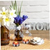 image:imageBeaupretty 3PCS Rotary Candle Holder Spinning Carousel Candlestick Tea Light Holder with Snowflake Xmas Tree Angel Decor for Wedding Christmas Festival Home Silver
